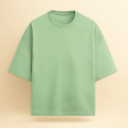 Premium Oversized Terry Cotton T-Shirt - 260 GSM Jade